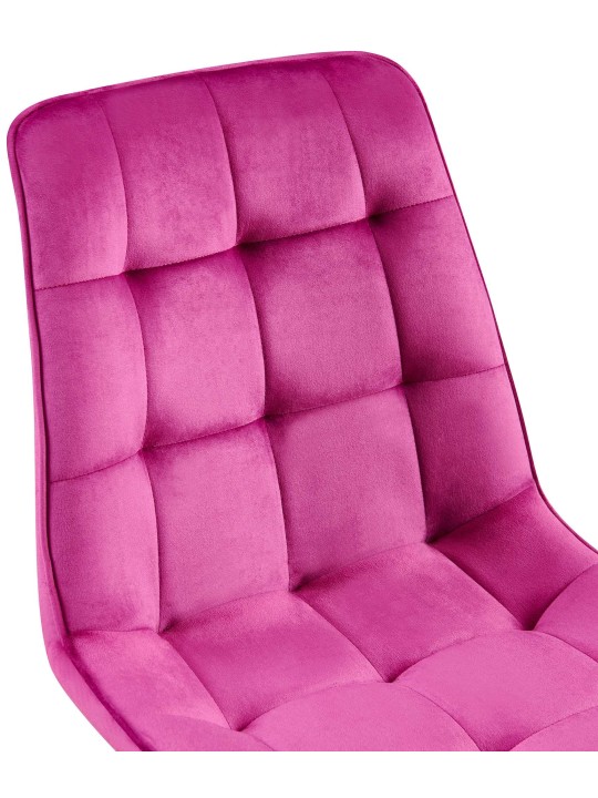 Sada 2 jedálenských stoličiek Gifford velvet, fialová