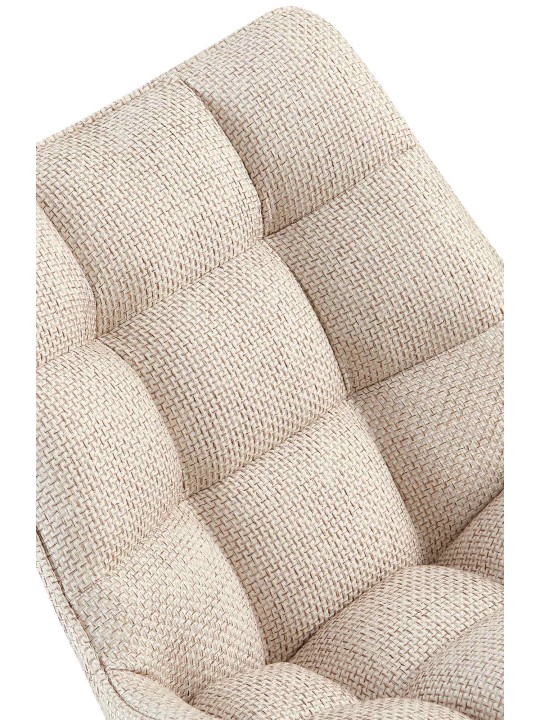 Sada 2 stoličiek látka Saranda, slonová kosť