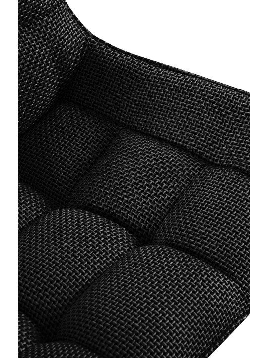 Sada 2 stoličiek látka Saranda, titanovo sivá