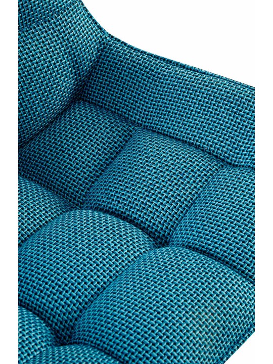 Sada 2 stoličiek látka Saranda, tyrkysová