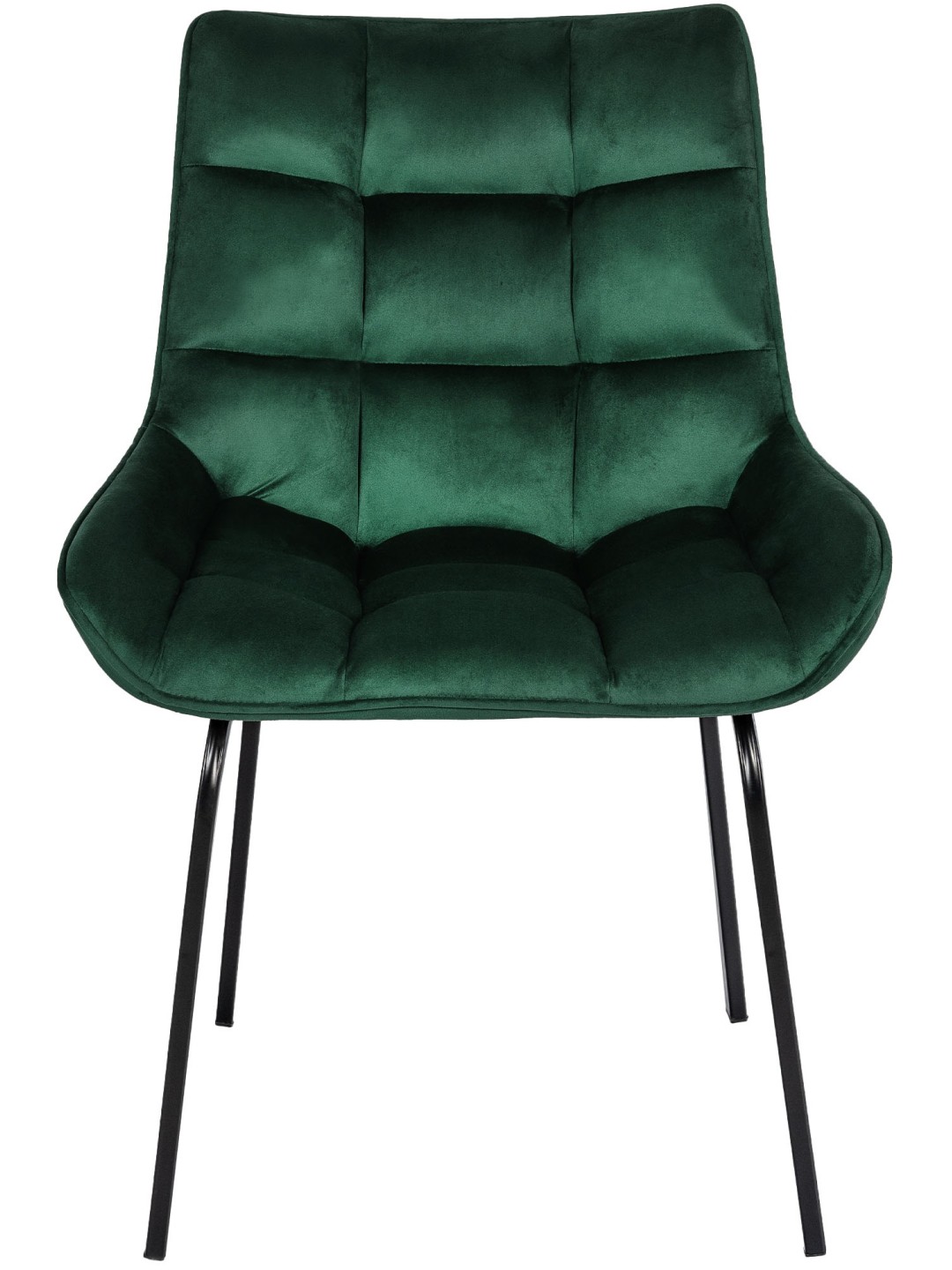 Sada 2 stoličiek Saranda velvet, zelená