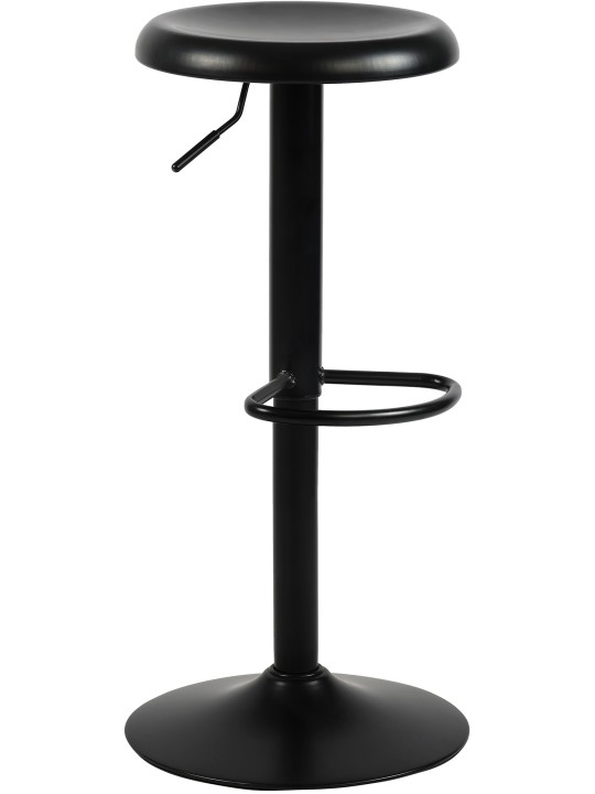 Barová stolička Williston, čierna