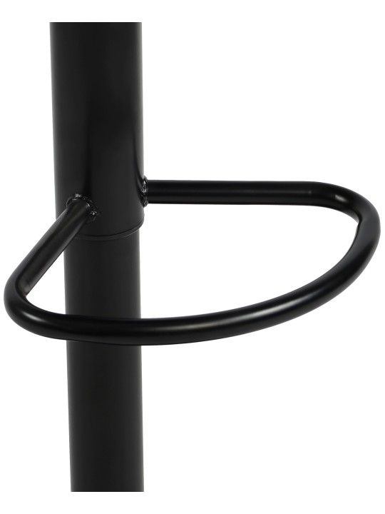 Barová stolička Williston, čierna