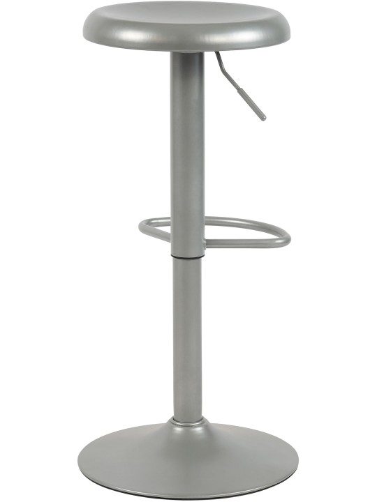 Barová stolička Williston, strieborná