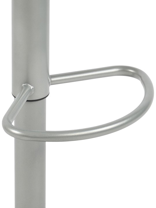 Barová stolička Williston, strieborná