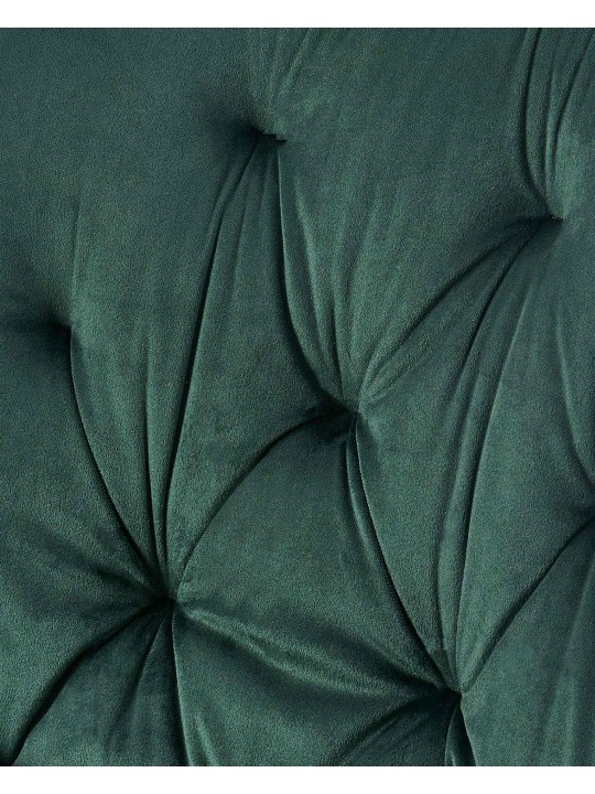 Sada 2 jedálenských stoličiek Wallace velvet, zelená