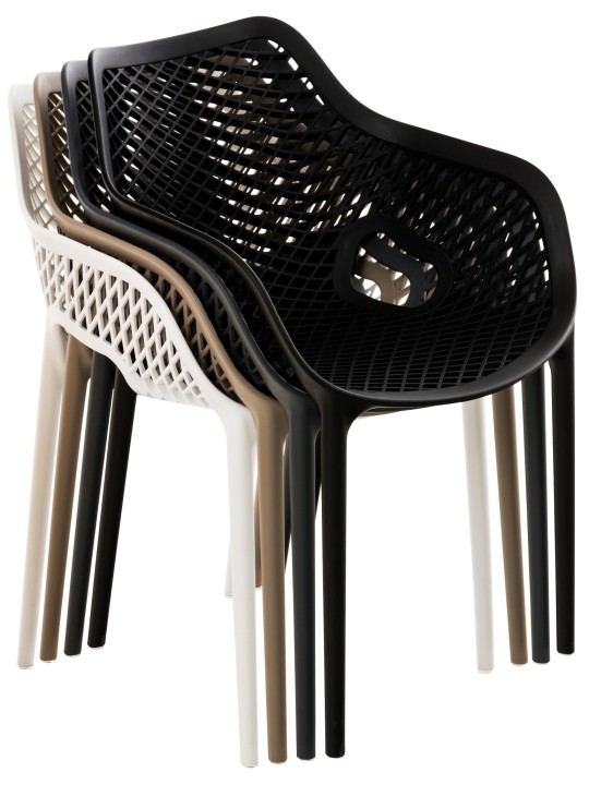 Stolička Air XL, čierna