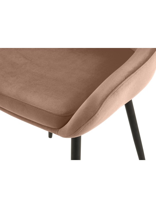 Elmira zamatová jedálenská stolička, hnedá