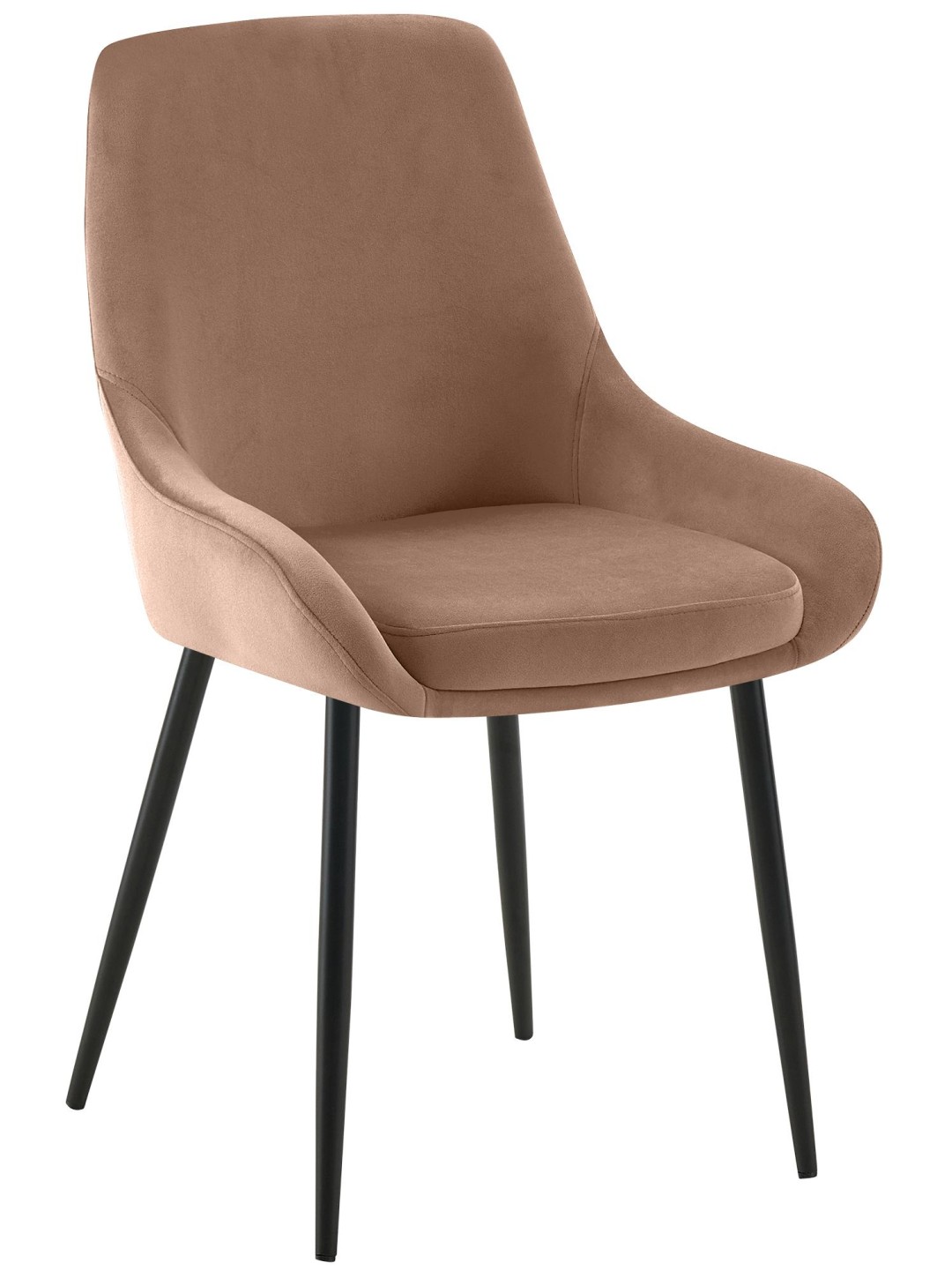 Elmira zamatová jedálenská stolička, hnedá