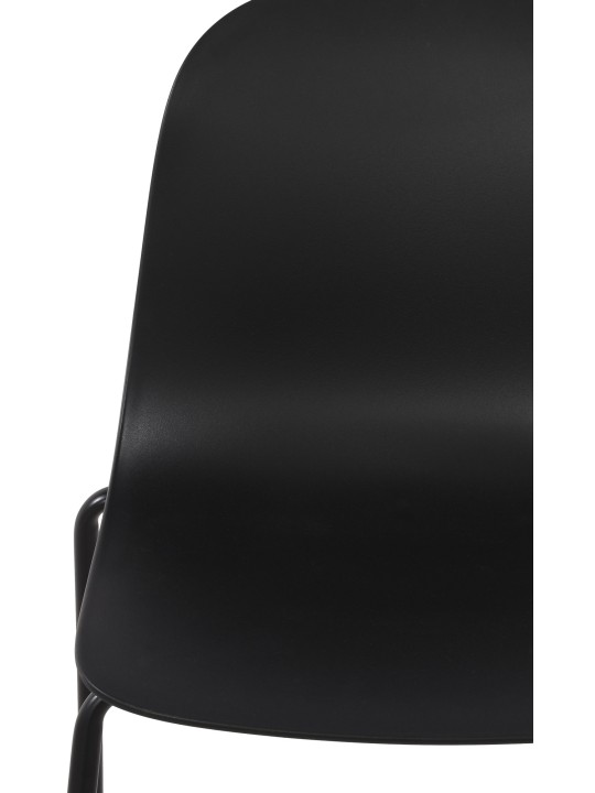 Sada 2 stoličiek Hardin, čierna