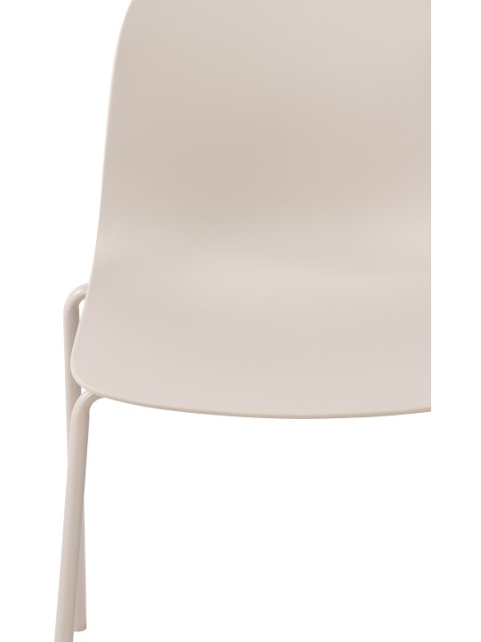 Sada 2 stoličiek Hardin, svetlosivá