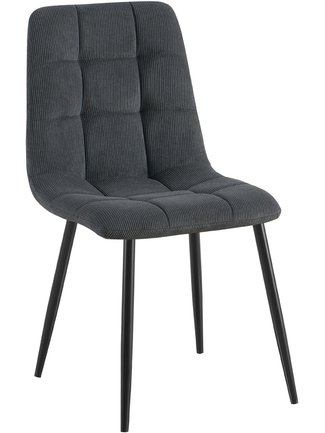 Stolička do jedálne Tilde Cord, čierna