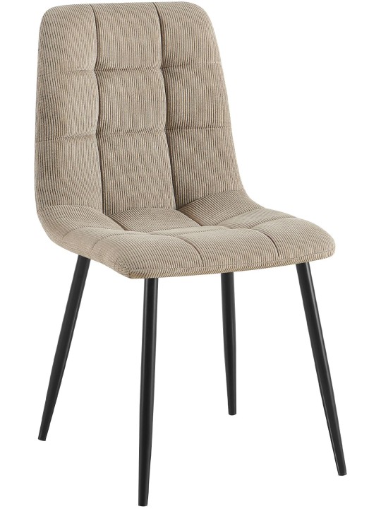 Stolička do jedálne Tilde Cord, šedohnedá