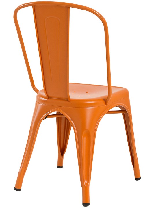 Sada 4 stoličiek Benedikt, oranžová