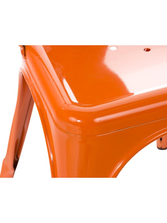 Sada 4 stoličiek Benedikt, oranžová