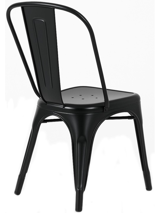 Sada 4 stoličiek Benedikt, čierna