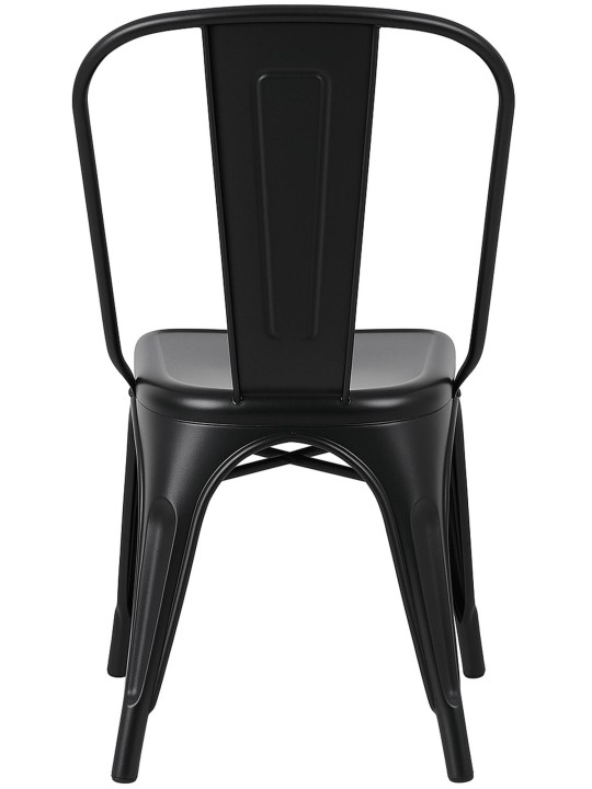 Sada 4 stoličiek Benedikt, čierna