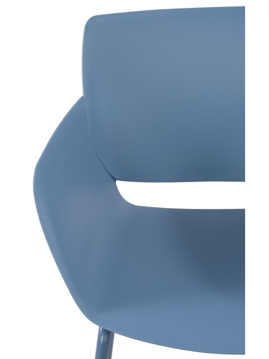 Sada 2 stoličiek Alpena, modrá