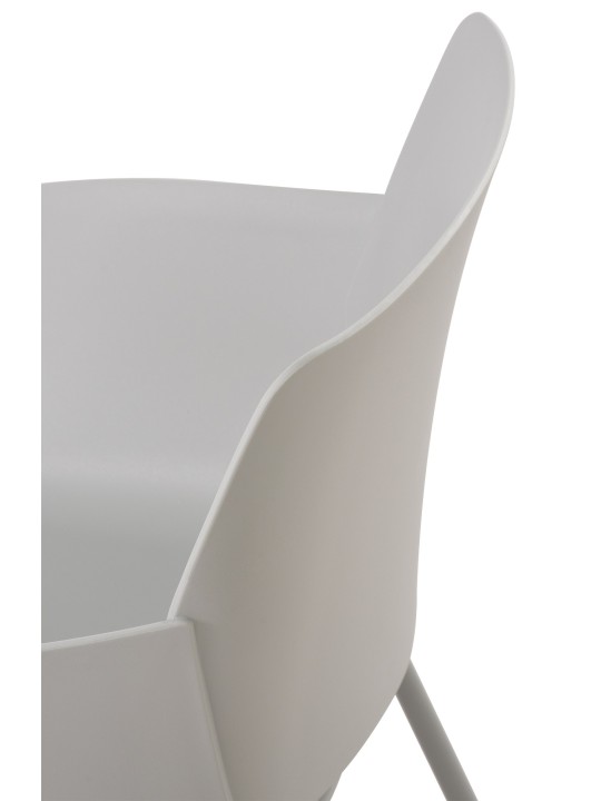 Sada 2 stoličiek Alpena, svetlosivá