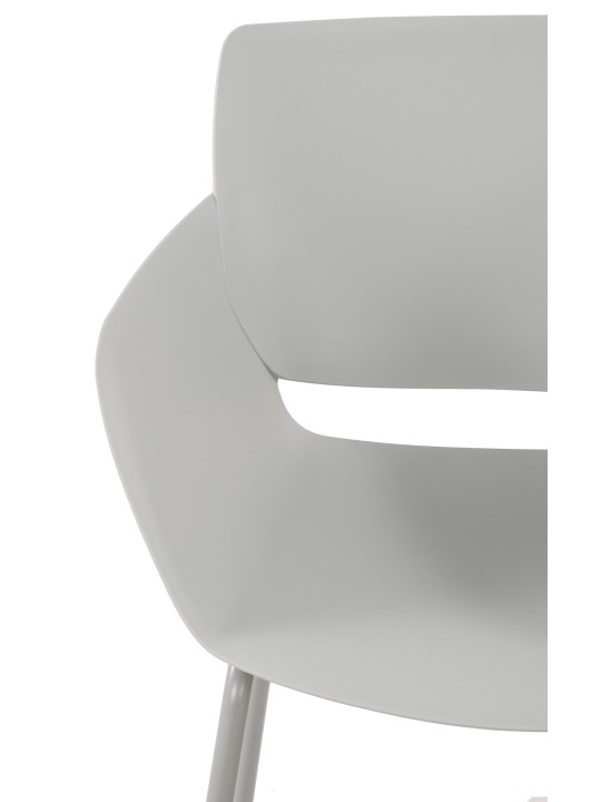 Sada 2 stoličiek Alpena, svetlosivá