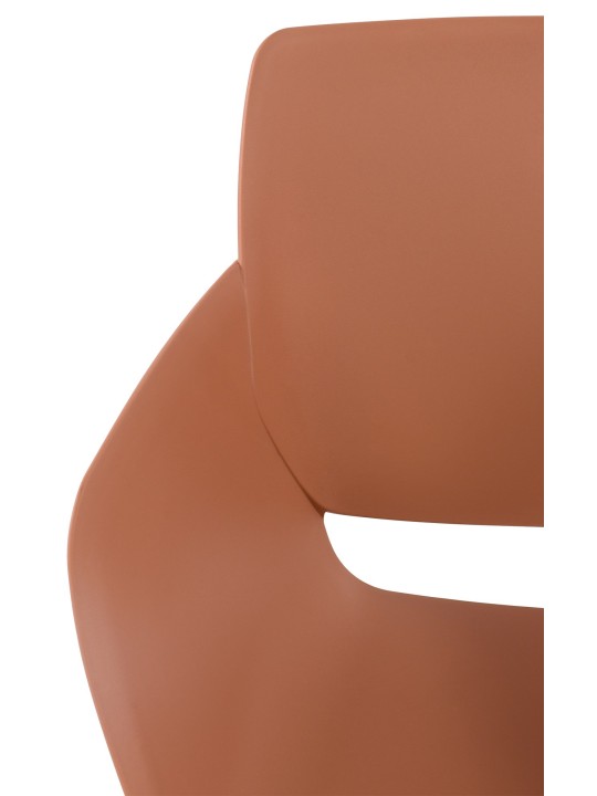 Sada 2 stoličiek Alpena, terakotová