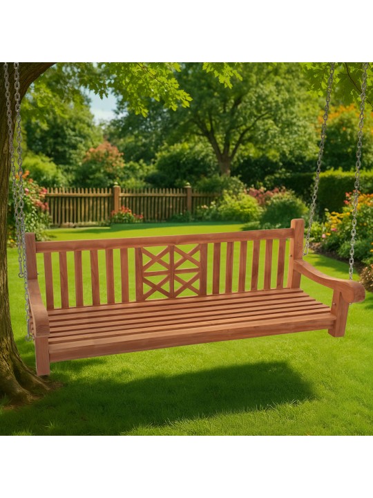 Hojdacia lavica Farm 180 cm, teak