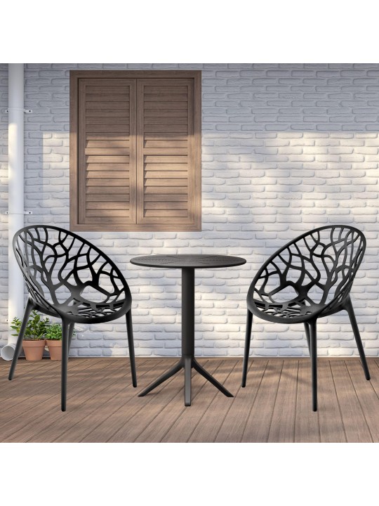 Skupina na sedenie Hoscana, čierna