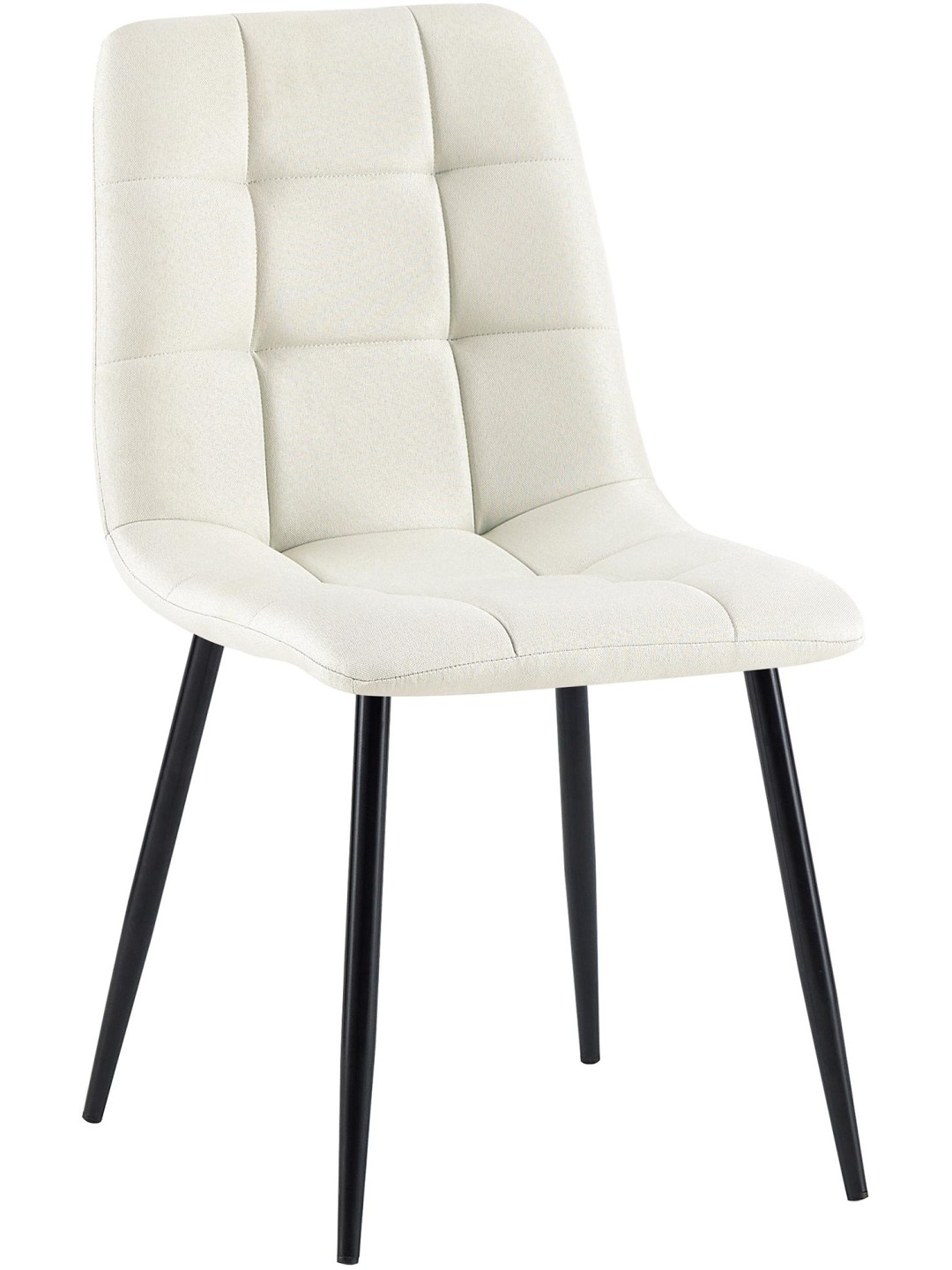 Jedálenská stolička Antibes látka, krémová