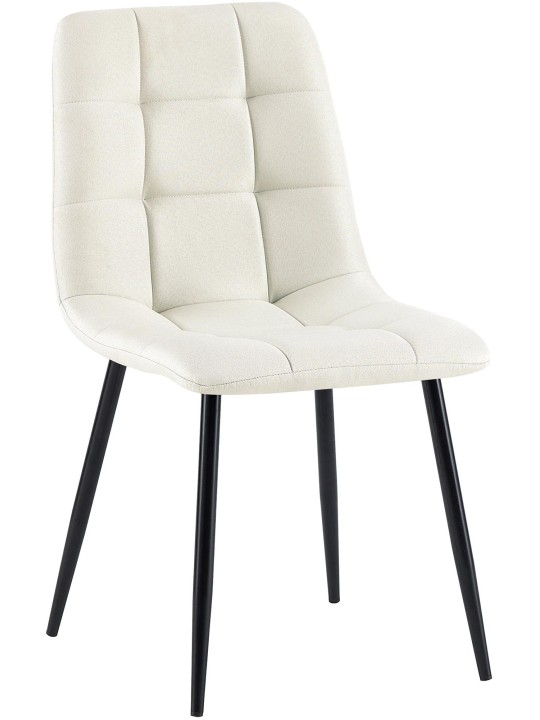 Jedálenská stolička Antibes látka, krémová