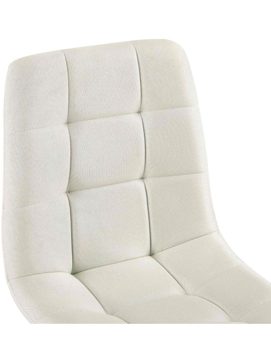 Sada 4 jedálenských stoličiek látka Antibes, krémová