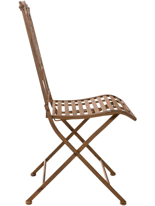 Stolička Sibell, antická hnedá