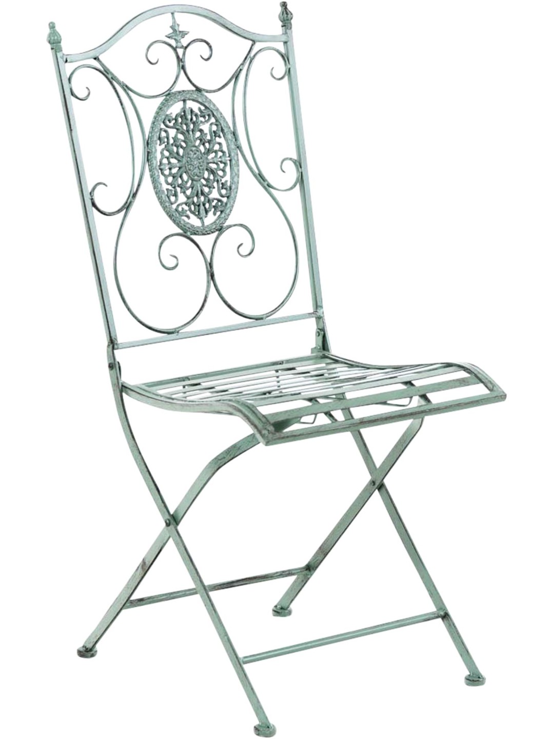 Stolička Sibell, antická zelená