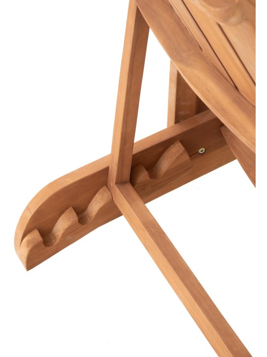 Stolička Brownsville, teak