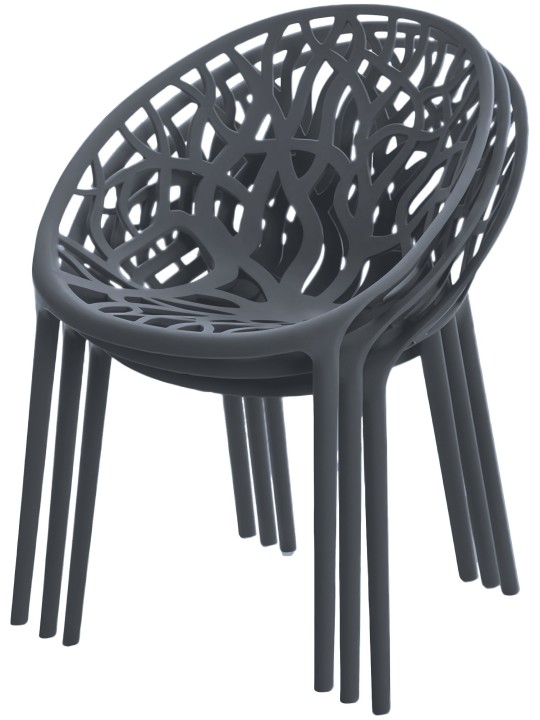 Skupina na sedenie Hoscana, antracitová