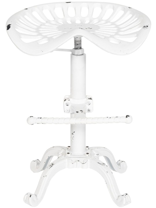 Barová stolička Butch, antická biela