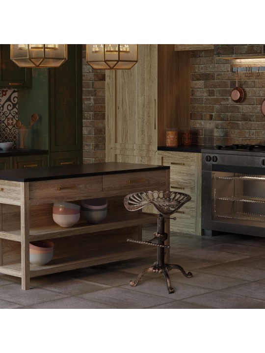 Barová stolička Butch, bronzová