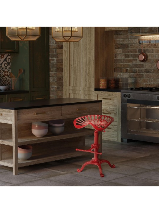 Barová stolička Butch, červená