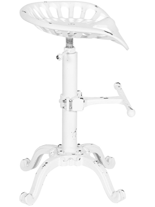 Barová stolička Butch, antická biela