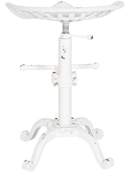 Sada 2 barových stoličiek Butch, antická biela