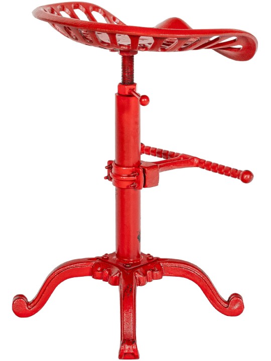 Sada 2 barových stoličiek Butch, červená