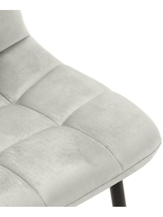 Jedálenská stolička Antibes, sivá