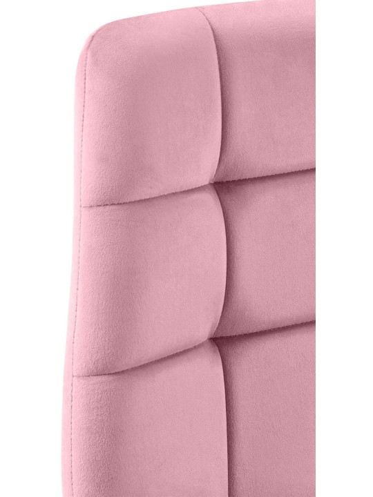 Sada 4 jedálenských stoličiek Antibes, ružová