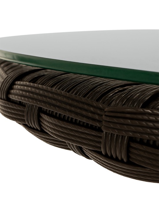 Skupina na sedenie Fireda, tmavohnedá