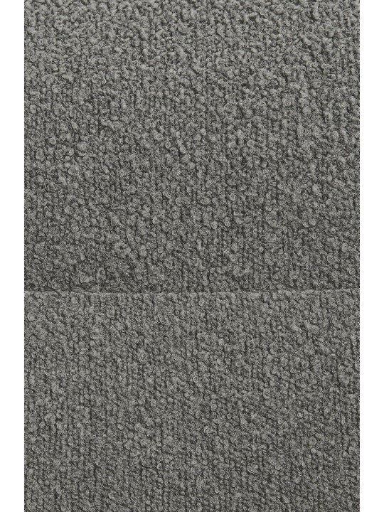 Jedálenská stolička Merlinda látka Teddy, sivá