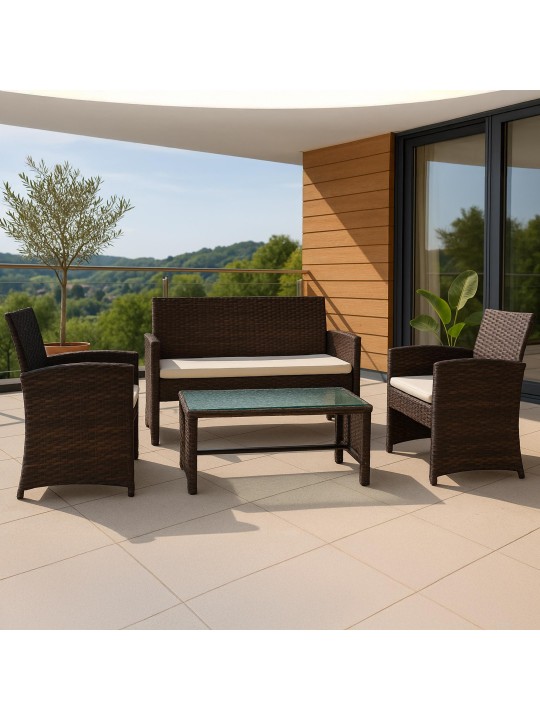 Sedacia skupina Toruba, hnedá