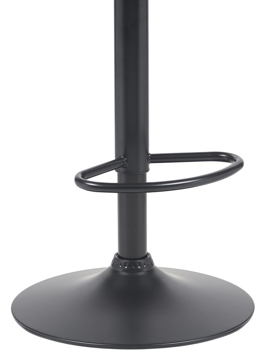 Barová stolička Beverley B látka, orech/čierna