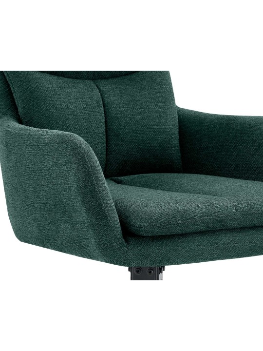 Jedálenská stolička Somers látka, zelená