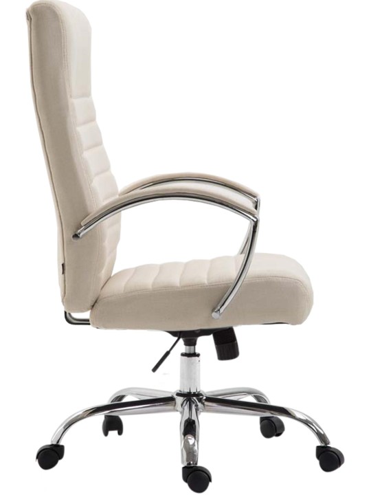 Kancelárske kreslo látka Valais, krémová