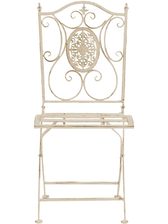 Sada 2 stoličiek Sibell, antická krémová