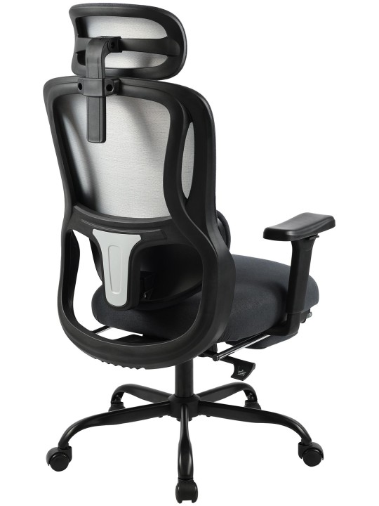 Kancelárska stolička Leesburg, čierna/čierna